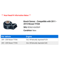 thumbnail image 2 of Knock Sensor - Compatible with 2011 - 2015 Nissan TITAN 2012 2013 2014, 2 of 2