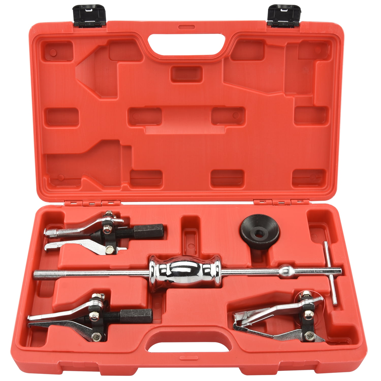 Hiltex Slide Hammer Puller Set Internal and External 3 Jaw Bearing Bushing Tool Kit Walmart