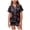 Black, variant on Futezty Girls Pajama Set Halloween Ghost Pumpkin Graphic Short Sleeve Top Shorts Overnight Home Outfit 2T-13T