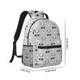 thumbnail image 2 of Disketp Panda Bear Backpack - Comfortable Daypack with The right laptop for you Spacious Main Compartment & other poket - {designName} print, 2 of 6
