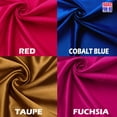thumbnail image 3 of Shiny Stretch Super Satin Red Fabric 90/10 Polyester Spandex 60" Wide, 3 of 3
