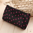 thumbnail image 4 of Ludlz Fashion Design Muliti-functional Bag Using as Makeup bag or Cosmetic Pouch or Travel Toiletry or Carrying Purse Portable Travel Cosmetic Bag Makeup Case Heart Dot Print Toiletry, 4 of 7