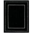 thumbnail image 2 of SAFAVIEH Bella Danita Bordered Wool Area Rug, Black/Ivory, 10' x 14', 2 of 10