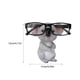 thumbnail image 4 of Naiovety Lindo Animal soporte para gafas estante divertido Koala gafas de sol soporte de exhibición tamaño resina encantadora decoración Decoración del hogar, 4 of 6