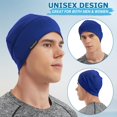 thumbnail image 4 of Cooling Skull Caps for Men Women,2-Pack Lightweight Beanie Helmet Liner Sleep Cap, 4 of 5