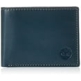 thumbnail image 1 of Cartera Timberland Blix Slimfold de piel azul marino para hombre, 1 of 7