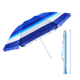thumbnail image 1 of Sombrilla de Playa 50" con Rompevientos y Altura Ajustable blanco Grande, 1 of 6