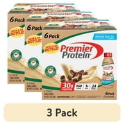 (3 pack) Premier Protein Shake, Café Latte, 30g Protein, 11.5 Fl Oz, 6 Ct