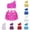 Hot Pink, variant on ATOGUTA Kids Clothes Girls Outfits Sets Summer Summer Clothing Sets Tank Tops and Skirt Cute 2 Piece Outfits Yellow, Size 2T-13