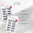 thumbnail image 6 of KISS So Wispy False Eyelashes  Multipack, Style 'Pixie', 5 Pairs Strip Lashes, 6 of 9