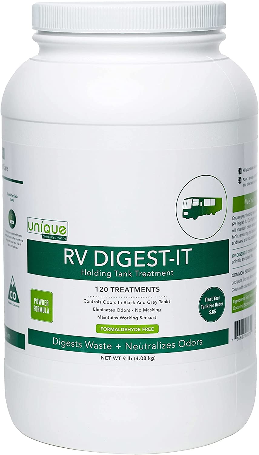 Unique RV DigestIt Holding Tank Treatment 120 Powder Treatments