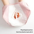 thumbnail image 5 of Valcatch Women's Period Underwear Mid Waisted Cotton Menstrual Underwear Soft Breathable Period Panties Leak Proof Briefs Pack of 3, 5 of 7