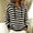 A1 Black, variant on Women Hooded Button Front Knit Cardigan Top,Striped Outerwear Knitted Hooded,Oversized Drawstring Long Sleeve Loose Soft Sweater Coat,Fall Winter Warm Daily Blouse Business Casual Outfits Blue