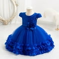 thumbnail image 5 of Elainilye Fashion Flower Girl Dresses for Wedding Party Tulle Princess Pageant Dress Prom Ball Gown, Sizes 7M-4Y, 5 of 5