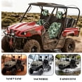 thumbnail image 4 of KUIFORTI Green Camouflage UTV Seat Covers Scratch-resistant Polyester Seats Cover for UTV Compatible with Yamaha Rhino 700 660 450 2004-2021 Rhino Seat Cover Set(4 PCS), 4 of 7
