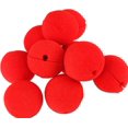 thumbnail image 5 of Nariz de payaso de circo roja de 2" x 2" a granel para suministros de disfraces de fiesta de Navidad, 5 of 5