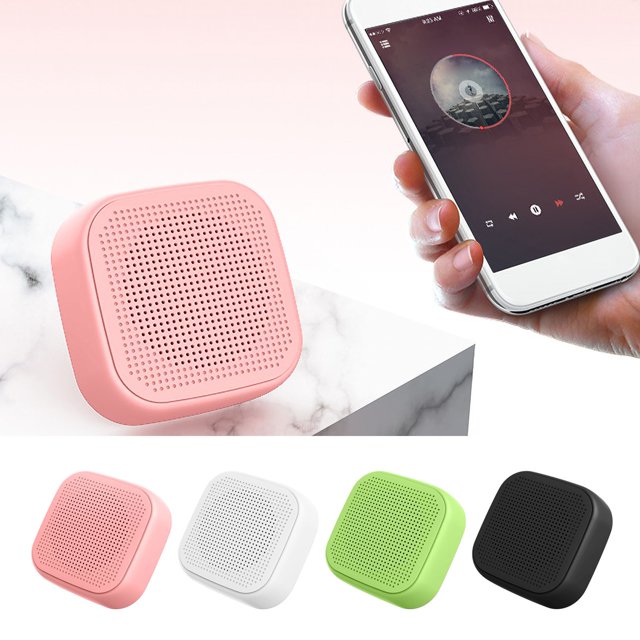 Xihbxyly Ofertas Prime Del Día Pequeño Altavoz Bluetooth, Mini Altavoz Inalámbrico Portátil, Alcance Bluetooth 49 Pies, Mejorado, Compatible con Tarjeta de Inserción, Altavoz Bluetooth para Viajes, S