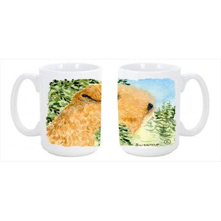 

Lakeland Terrier Dishwasher Safe Microwavable Ceramic Coffee Mug 15 oz.