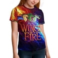 thumbnail image 6 of Wings Of Fire WOF Kid's T-Shirt Short Sleeve T-Shirt Tops Summer Tee Shirt for Boys Girls 130CM, 6 of 8