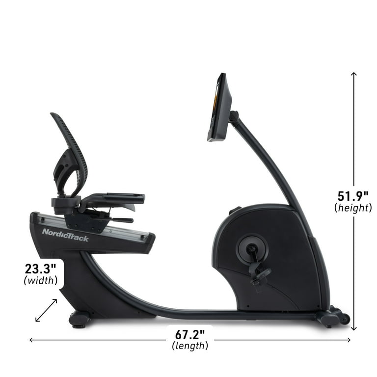 NordicTrack Recumbent Bike: Adjustable Resistance, Silent Magnetic