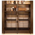 thumbnail image 2 of Rev-A-Shelf Sidelines CBSL-181410BZ-3 18" Pullout Closet Storage Basket, Bronze, 2 of 4