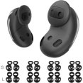 thumbnail image 1 of wonima02 [8 Pairs] Galaxy Buds Live Ear Tips - Anti-Slip Silicone Cover Compatible With Samsung Galaxy Buds Live Earbuds Accessories Wing Replacement (Black) (2 Sizes - S/L), 1 of 1
