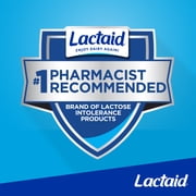 Lactaid Original Strength 9000 FCC Lactase Enzyme Caplets, Lactose Intolerance, 120 Count