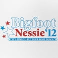 thumbnail image 2 of CafePress - Bigfoot/Nessie 12 - Adjustable Unisex Printed Trucker Hat with Mesh Back, 2 of 8
