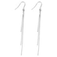thumbnail image 2 of Pendientes para mujer, regalos para mujer, pendientes elegantes con borlas largas, pendientes colgantes de moda, pendientes estilo pendientes, 2 of 3