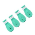 thumbnail image 1 of Billuyoard Protector de garra de gato, calzado antiarañazos, botas de de baño para mascotas, cubierta de uñas de pata de gato, suministros de Suministros para perros Verde claro, 1 of 6