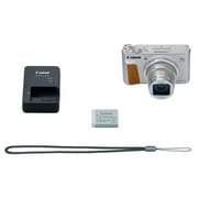 Canon PowerShot SX740 HS - Digital camera - compact - 20.3 MP - 4K / 30 fps - 40x optical zoom - Wi-Fi, Bluetooth - silver