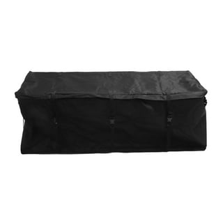 Hitch Cargo Carrier Bag, Waterproof 840D PVC, 48x20x22 (12 Cubic Feet),  Heavy Duty Cargo Bag for Hitch Carrier with Reinforced Straps, Fits Car