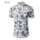 thumbnail image 4 of Camisa Hawaiana Moda Casual Estilo Slim Fit Para Hombre, 4 of 4