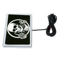thumbnail image 4 of DC12V 4x6 pulgadas LED bandera luz esqueleto patrón accesorio universal para motocicletas UTV ATV marco cromado, 4 of 12