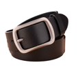 thumbnail image 1 of Cinturones vaqueros de moda casual para hombres con cinturón suave de una sola hebilla, 1 of 5