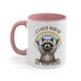 thumbnail image 3 of It's Called Trash Can Not Trash Cannot Funny Raccoon Accent Coffee Mug,11oz, 3 of 4