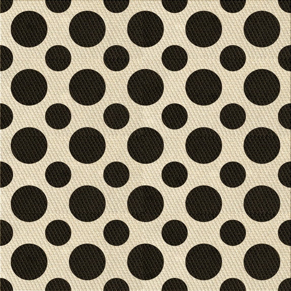 Ahgly Company Machine Washable Indoor Square Transitional Deep Peach Orange Area Rugs, 4' Square