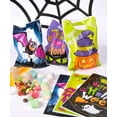 thumbnail image 7 of 72 Pcs Halloween Treat Bags, 9" Halloween Plastic Goodie Bags with 6 Character Designs, Halloween Candy Bags, Trick-or-Treat Bags for Halloween Party Favors, 7 of 7