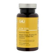 Naturally G4U Glow Girl Whole Body Reboot Prebiotic Probiotic Supplement, 30 Capsules