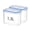 2.6L Totally, variant on KOYPTL 2Pcs x 1.8L Clear Airtight Cereal Containers with Snap Lids,Plastic Food Storage Container Cereal Dispenser,Food Canister Kitchen Pantry Grain,Flour,Dry Pet Dog Food Organization and Storage