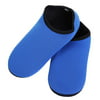 SODIAL 2.5mm Neoprene Water Sports Swimming Skin Scuba Diving Surfing Socks Snorkeling Blue M