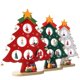 thumbnail image 5 of Árbol de Navidad Mini árbol de Navidad de madera con decoración colgante (rojo) Sailing Electrónica, 5 of 5