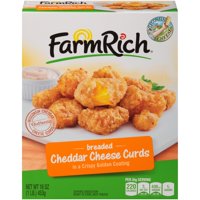 Farm Rich® Breaded Cheddar Cheese Curds 16 oz. Box