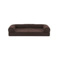 thumbnail image 5 of FurHaven Pet Products Quilted Cooling Gel Top Sofa Pet Bed for Dogs & Cats - Coffee, Medium, 5 of 13