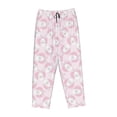 thumbnail image 4 of Naloa Cute Rabbit Print Women’s Ultra-Soft Comfy Pajama Lounge Pants with Pockets & Drawstring, 4 of 8