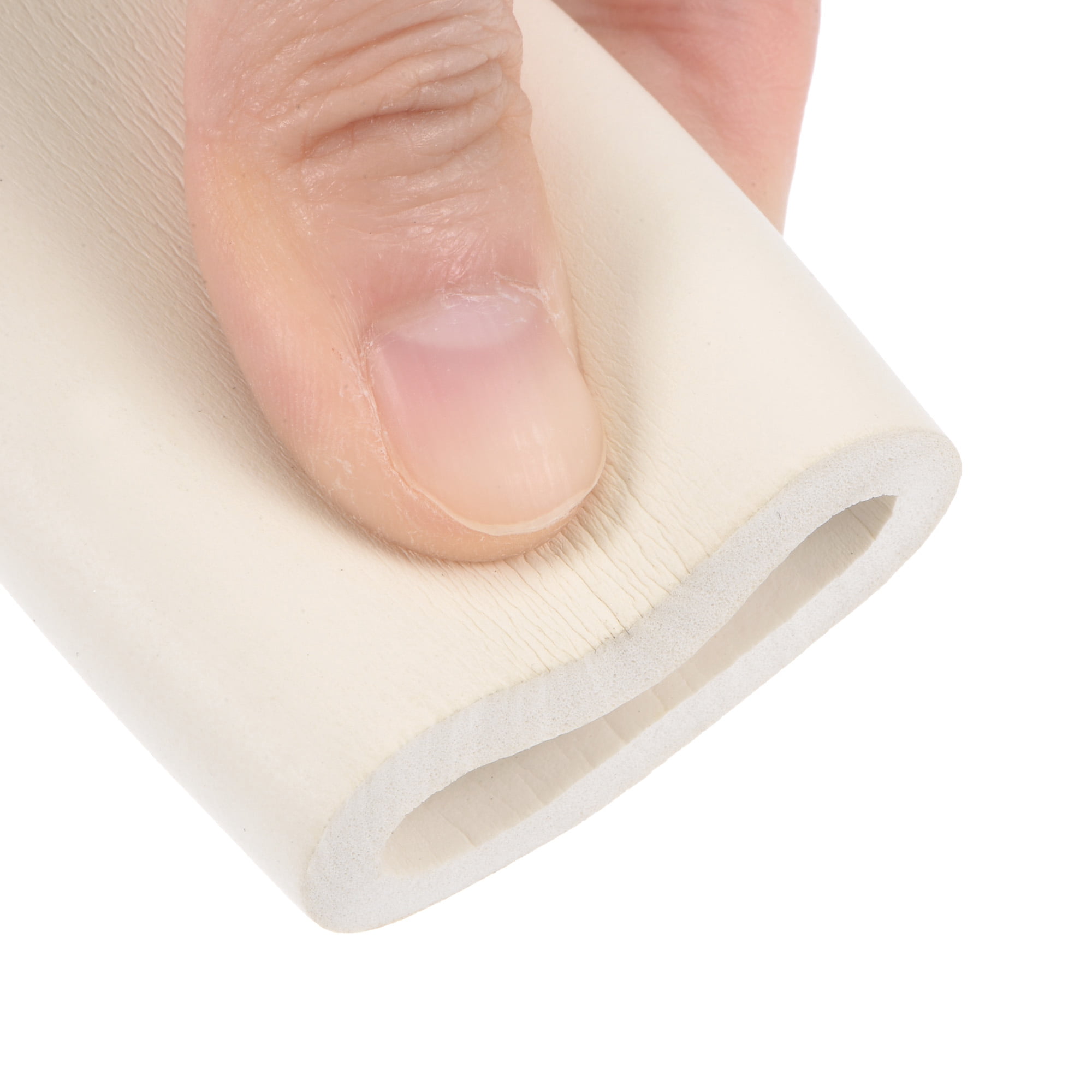 Unique Bargains Foam Tubing for Handle Grip Support and Protection White 1.18" ID