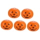 thumbnail image 1 of Monstrate Globos naranjas de calabaza de Halloween para fiestas en exteriores e interiores, muy adecuados para Halloween Kits de decoración para fiestas 5 piezas (1 paquete), 1 of 6