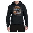 thumbnail image 2 of Ford Mustang Mach 1 Horse Power Classic Racing | Mens Cars and Trucks Hooded Sweatshirt Graphic Hoodie, Black, Small, 2 of 4