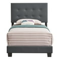 thumbnail image 4 of Glory Furniture Caldwell G1306-TB-UP Twin Bed , DARK GREY, 4 of 6