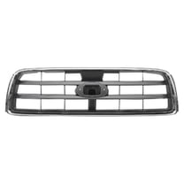 New Aftermarket  Premium Fit Chrome / Gray Front Grille 91121SA050 fits 2003-2005 Subaru Forester